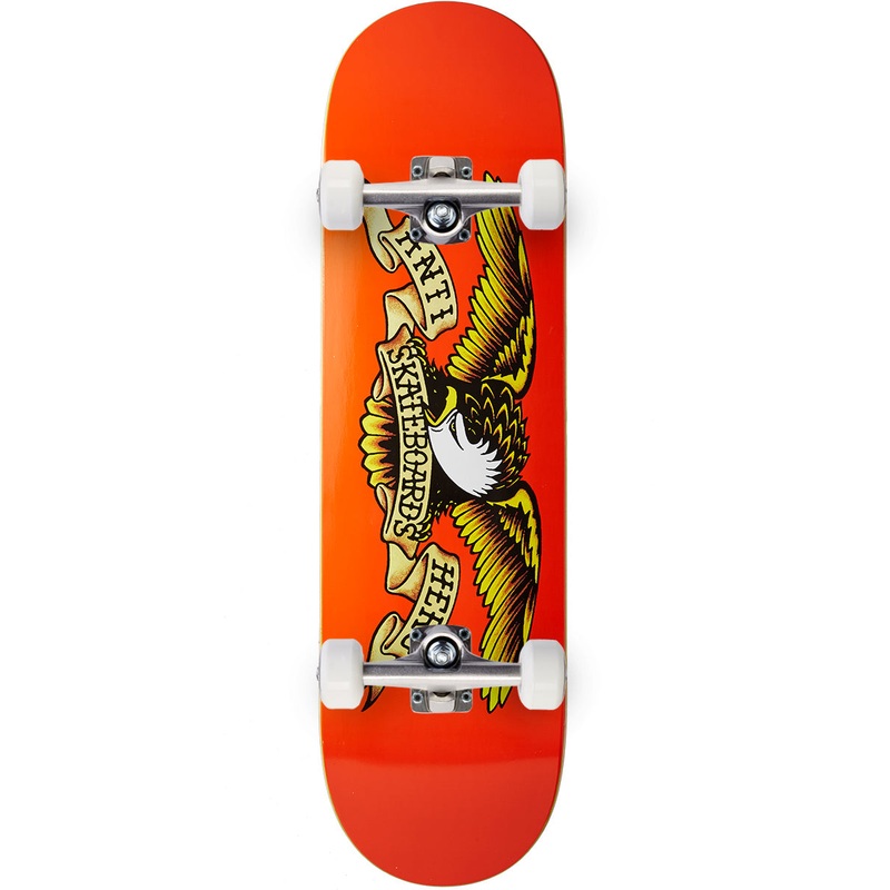 Anti-Hero Classic Eagle Skateboard Complete – Orange – 9.00
 CCS