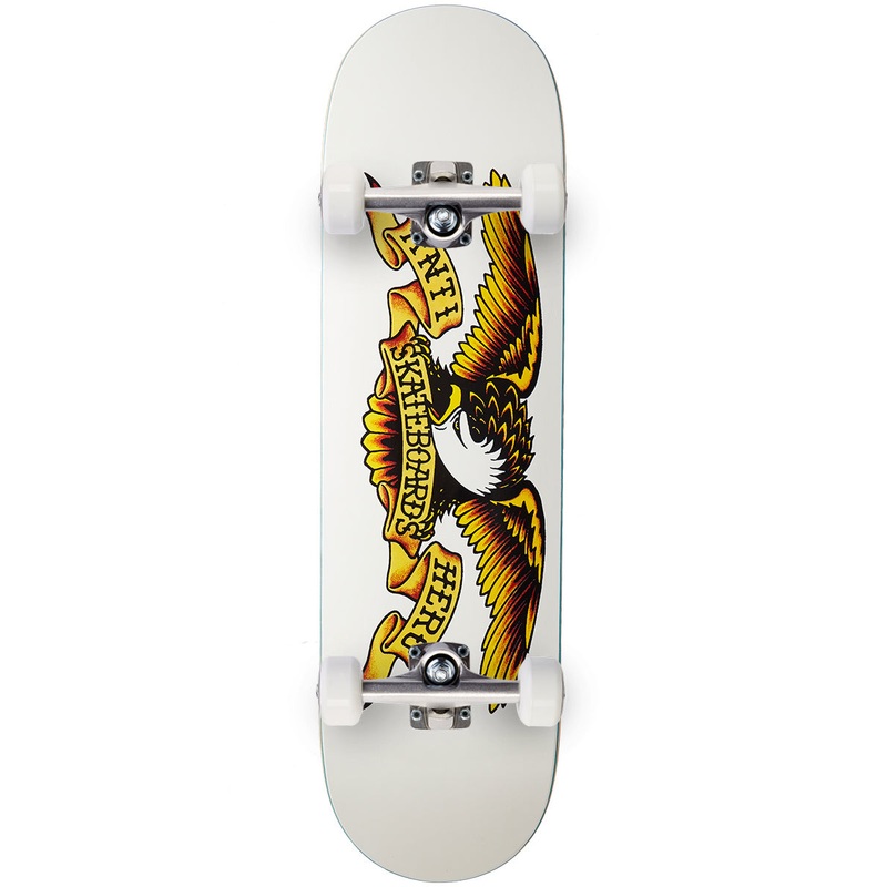 Anti-Hero Classic Eagle Skateboard Complete – White – 8.75
 CCS