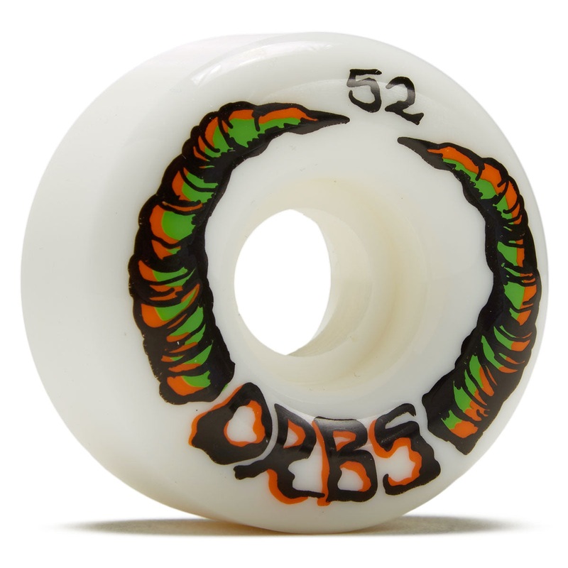 Welcome Orbs Apparitions Round 99A Skateboard Wheels – White – 52mm
 CCS