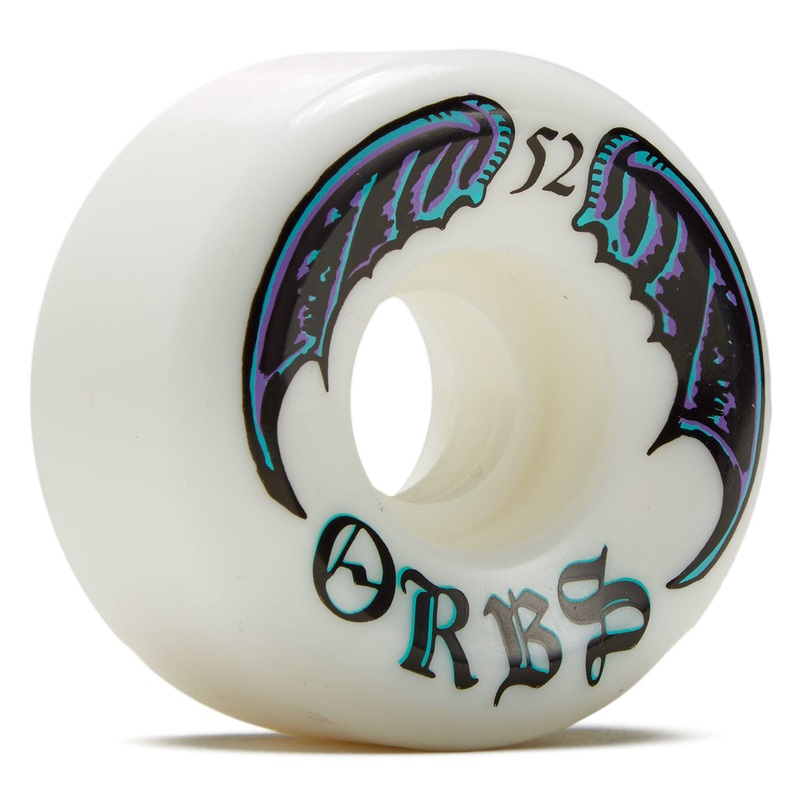 Welcome Orbs Specters Conical 99a Skateboard Wheels – White – 52mm
 CCS