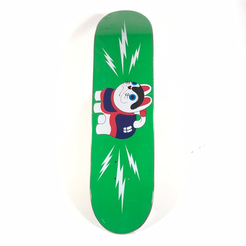 917 Team Lucky Cat Green 7.75′ Skateboard deck