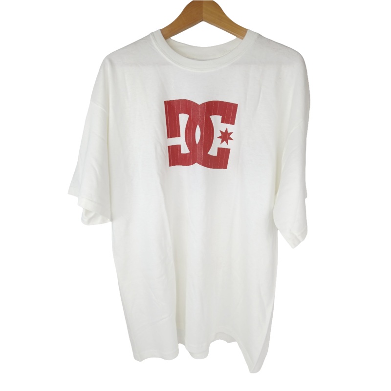 DC Striped Red White Size XL S/s Shirt