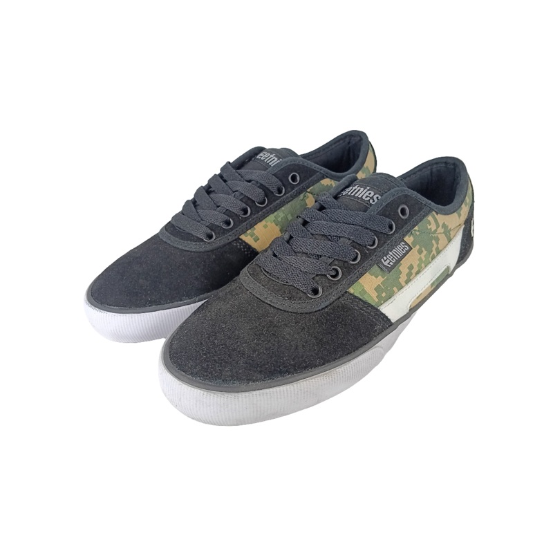 Etnies RCT Black Camo Print Size 7.5 Shoes