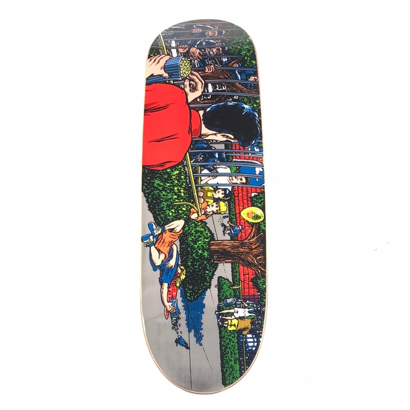 101 Eric Koston Zoo Exhibit Multi 8.78 Skateboard