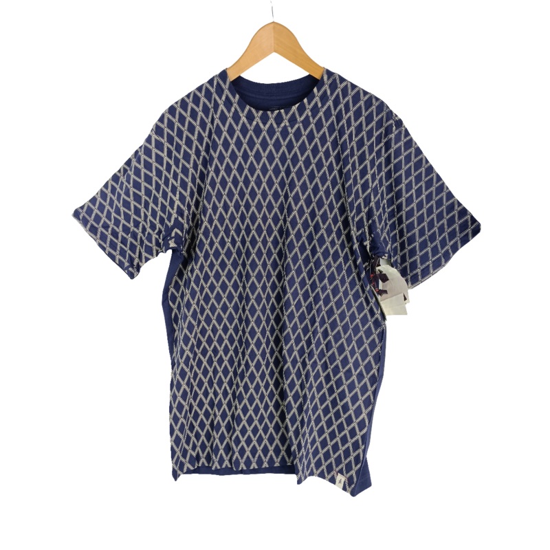 Altamont Santana 401 Navy Gray Triangle Print Size Large S/s Shirt