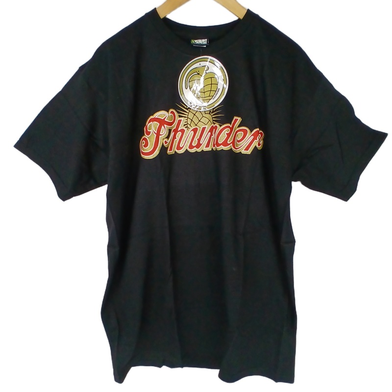 Thunder Trucks Springfield Black Size L S/s Shirt