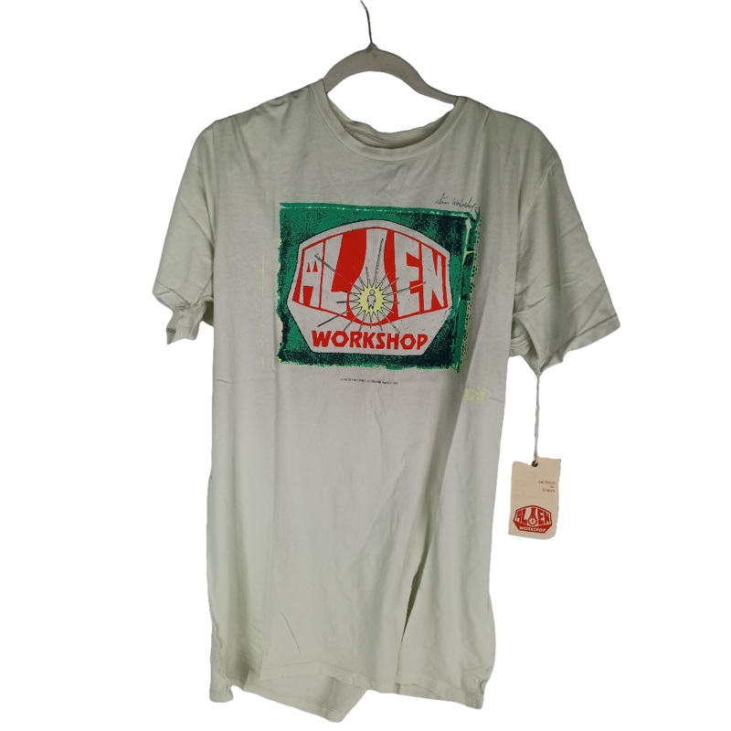 Alien Workshop Poloroid Trnsfr Ivory Size Large Vintage NOS Shirt