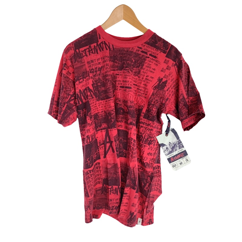 Altamont News 600 Red Dark Red Size Large S/s Shirt