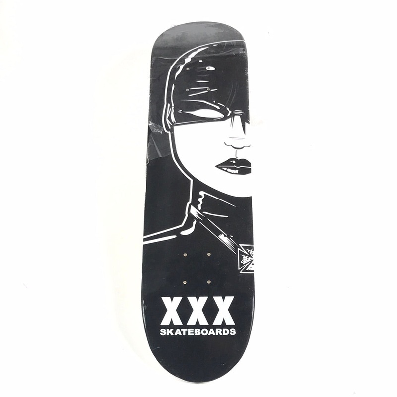 XXX Team Woman Black 7.75” Skateboard Deck