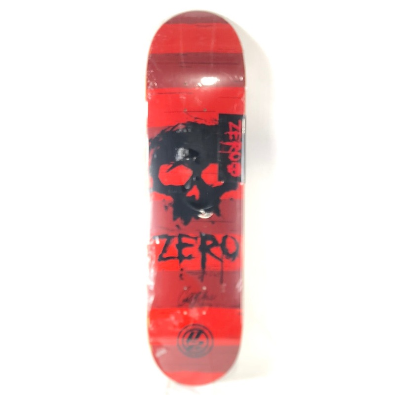 Zero P2 Skull And Stripes P2 Red/Black 8.25 Skateboard Deck