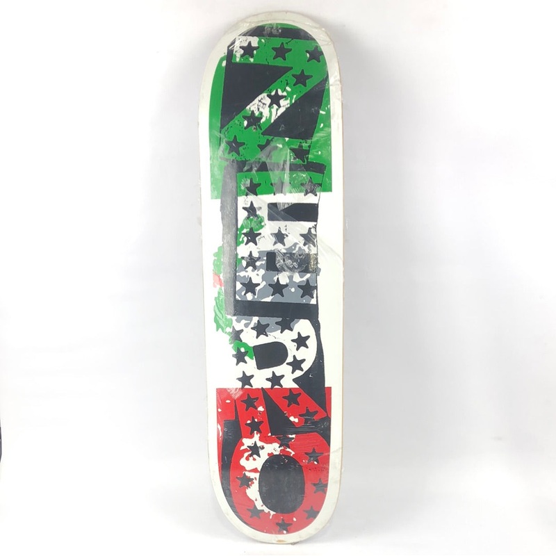Zero Mexican Flag Red/White/Green 8.5 Skateboard Deck