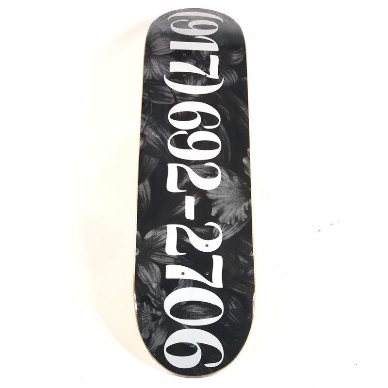 917 Nine-One-Seven Orchards Black/White 8.38 Skateboard Deck
