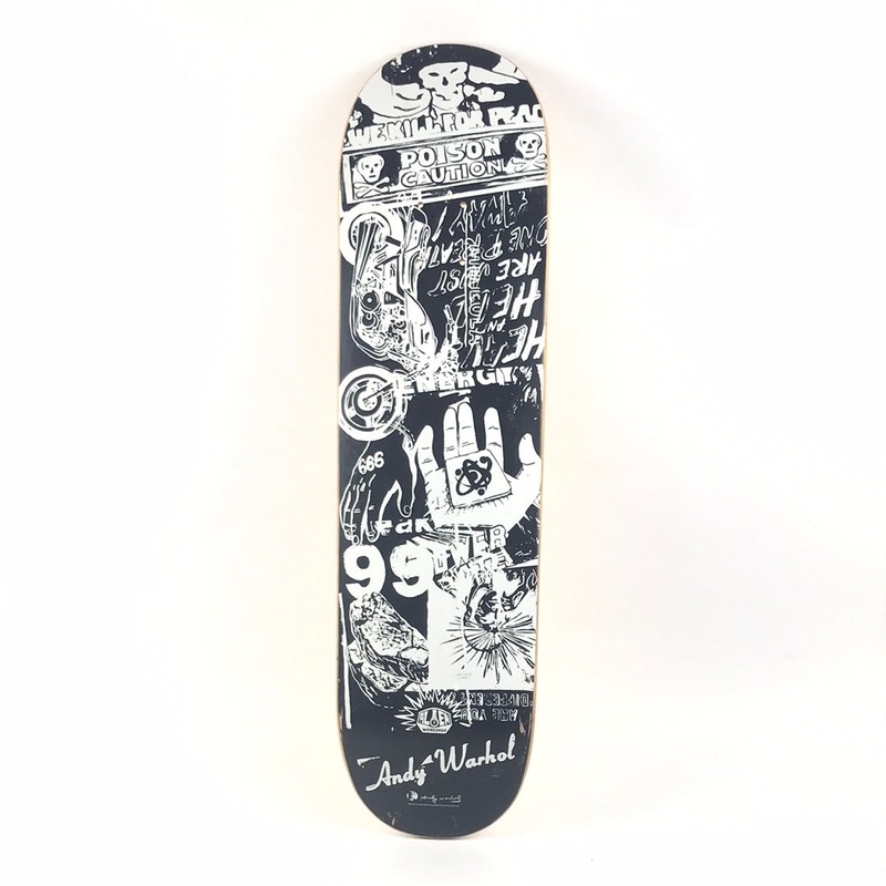 Alien Workshop Andy Warhol Chaos Black/White 8.0” Skateboard Deck