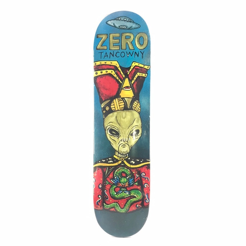 Zero Jamie Tancowny Asian Alien Multi 7.75” Skateboard Deck