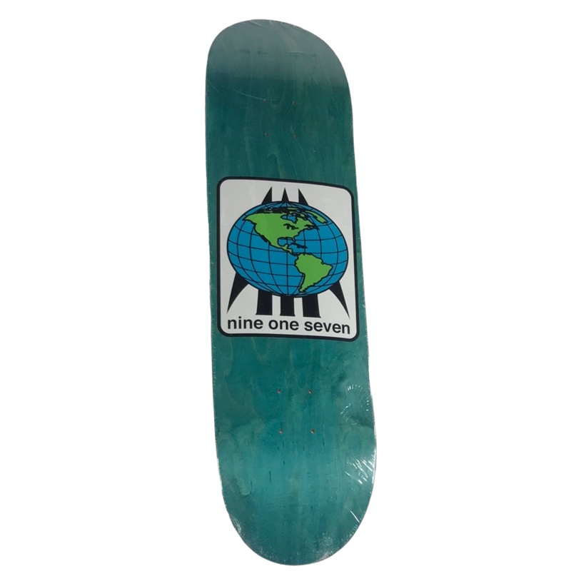 917 Nine-One-Seven Globe Blue 8.38 Skateboard Deck